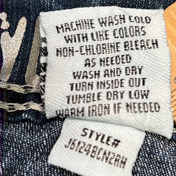 Hydraulic blue jeans size jr 3/4 - Picture 5 of 13